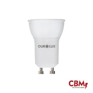 OUROLUX LAMPADA LED MR11 3W 6400K