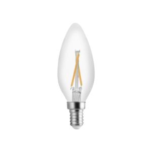 Lâmpada vela de filamento led 2W 2400K - Save